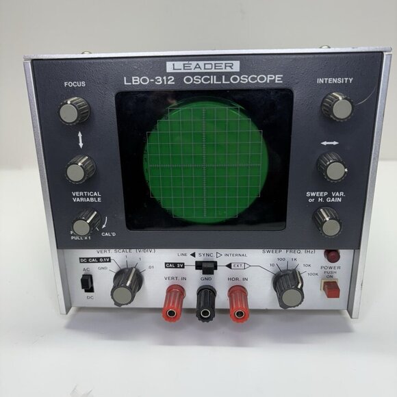 Vintage Leader electronics LBO-312 Oscilloscope - Picture 1 of 10